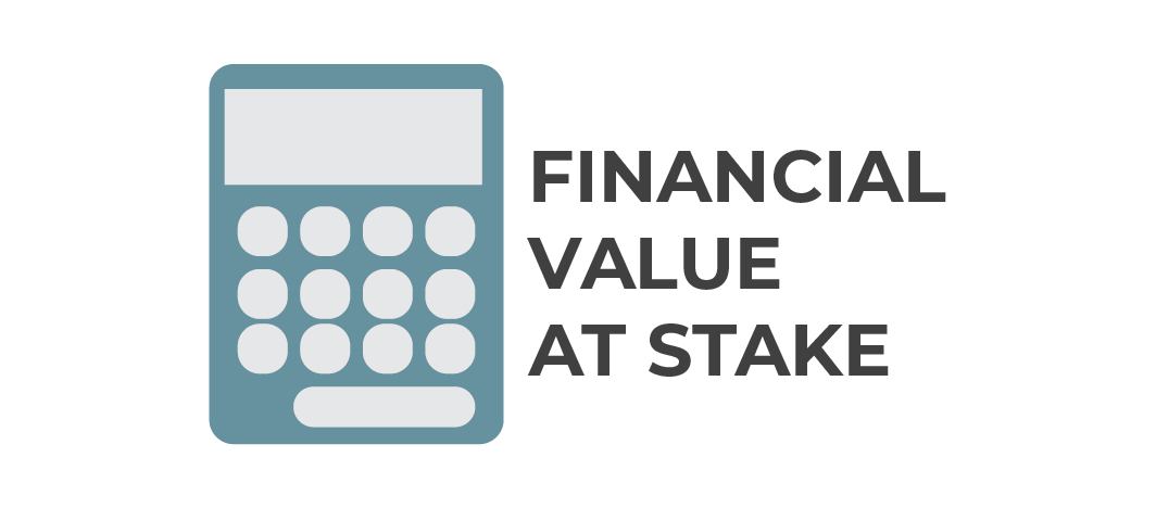 Financial value at stake calculator